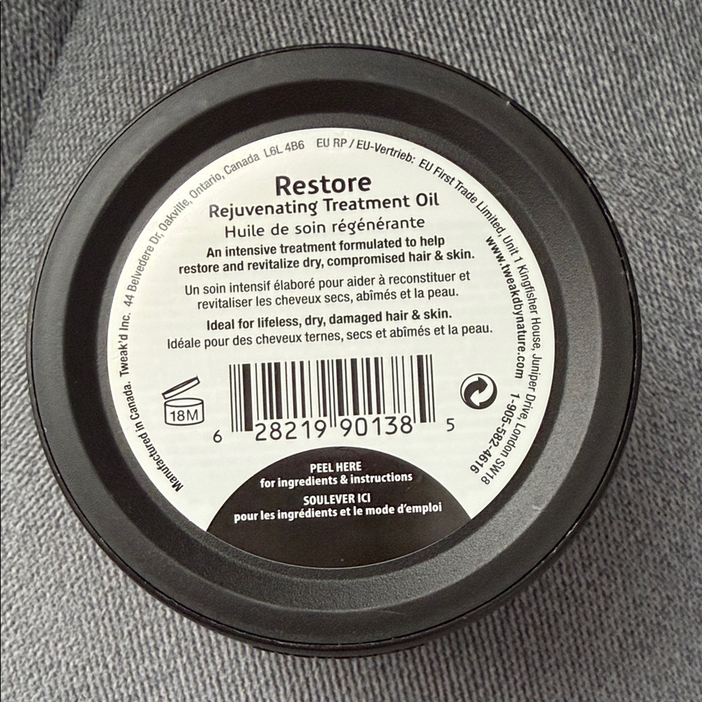 Tweak’D by Nature Hair & Skin Ancient Rituals Rejuvenating Treatment Oil NWT 3oz - Picture 4 of 4